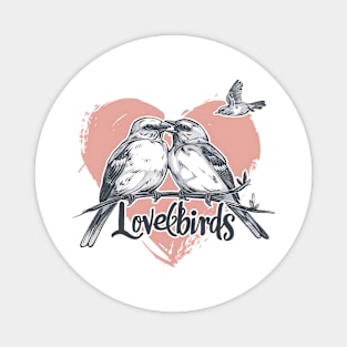 lovebirds lover Magnet